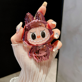 Телефонен държач-стойка с карикатурен стил, пластмасов, с възможност за персонализиране за хоризонтално и вертикално използване