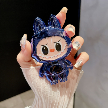 Телефонен държач-стойка с карикатурен стил, пластмасов, с възможност за персонализиране за хоризонтално и вертикално използване