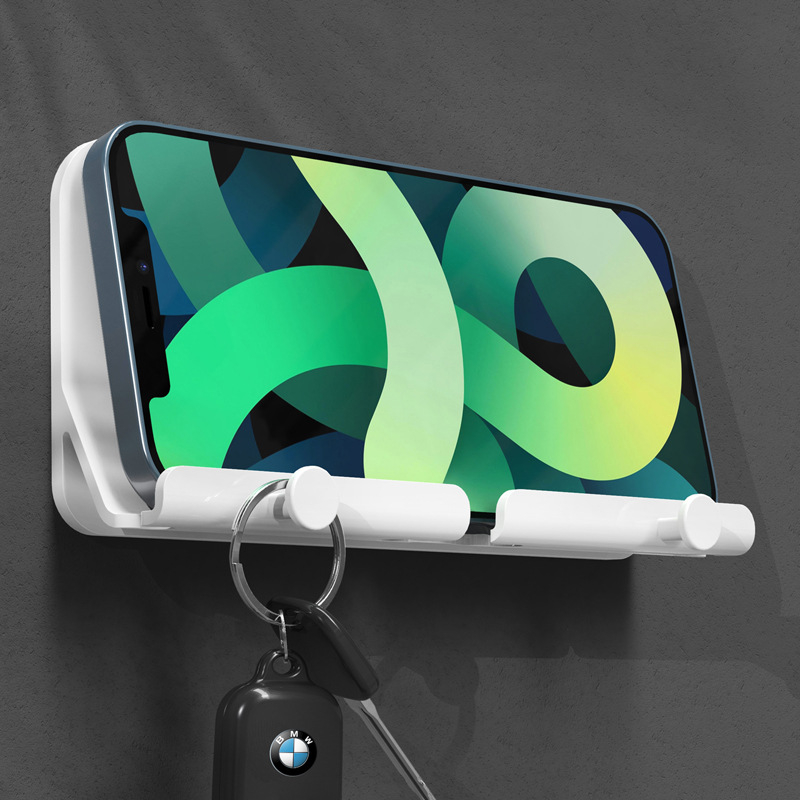 FDUN F-Y20 zidni držač za telefon s napajanjem, plastika, univerzalni stil, bez mogućnosti prilagodbe