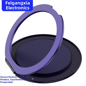 Телефонен държач с магнитен пръстен, въртящ се на 360°, настолен държач за телефон, силиконов материал, матово покритие, двоен дизайн, съвместим с iPhone 13 Pro, 14 Pro и 14 Pro Max