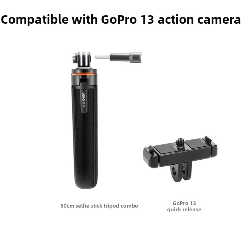 GoPro dodatak za brzi oslobađanje s magnetskim držačem, kompatibilan s GoPro 8–13, aluminijska legura, model ZH2014, prilagodljivi logo