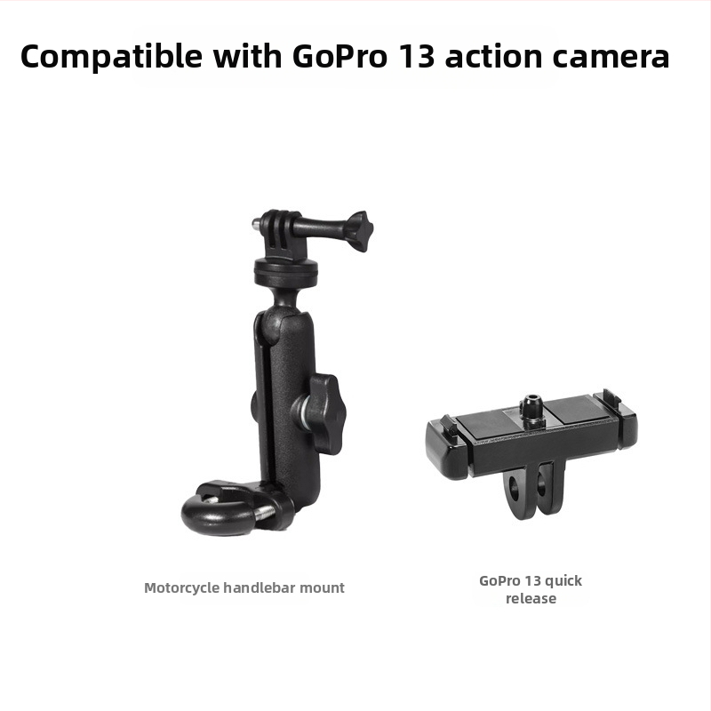 GoPro dodatak za brzi oslobađanje s magnetskim držačem, kompatibilan s GoPro 8–13, aluminijska legura, model ZH2014, prilagodljivi logo