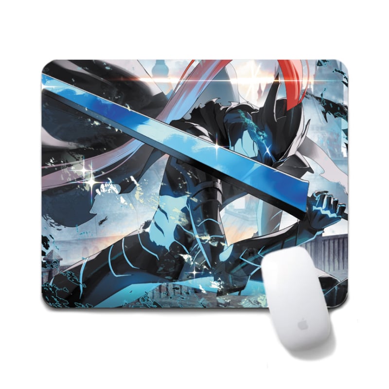 Anime Solo Leveling podloga za miš - Tekstilna, Protuklizna, Prijenos topline, Crtani igrački mat