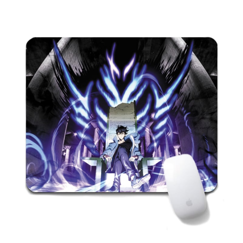 Anime Solo Leveling podloga za miš - Tekstilna, Protuklizna, Prijenos topline, Crtani igrački mat