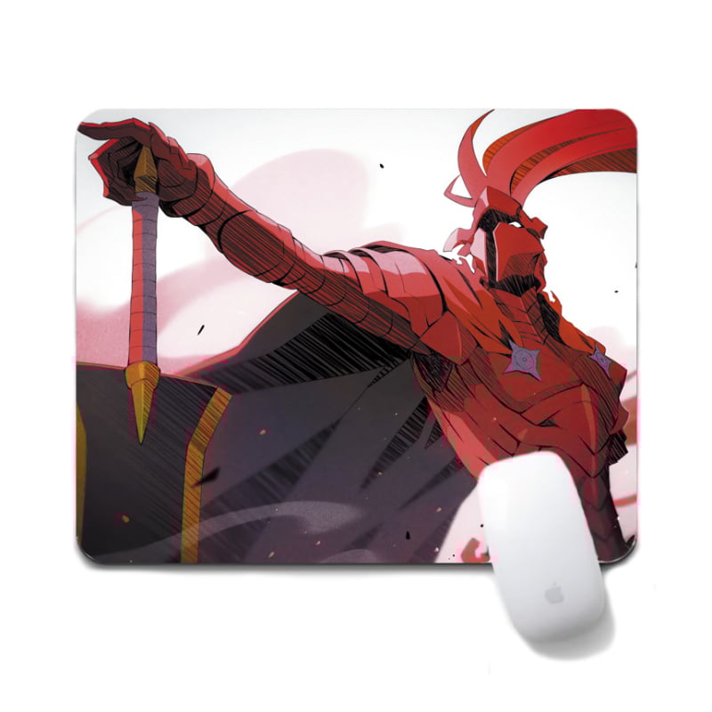 Anime Solo Leveling podloga za miš - Tekstilna, Protuklizna, Prijenos topline, Crtani igrački mat