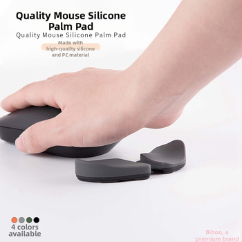 Μαξιλαράκι καρπού ποντικιού από σιλικόνη με βάση για την παλάμη και στήριξη καρπού