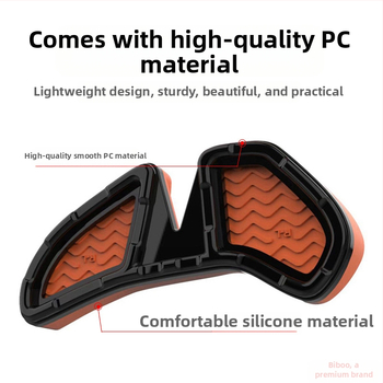 Μαξιλαράκι καρπού ποντικιού από σιλικόνη με βάση για την παλάμη και στήριξη καρπού