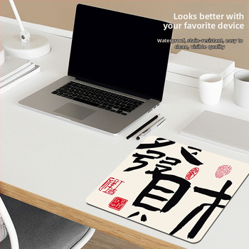 Gaming πάτος για ποντίκι από φυσικό καουτσούκ, αντιολισθητικός, εκτύπωση θερμικής μεταφοράς, με λογότυπο, OEM παραμετροποίηση