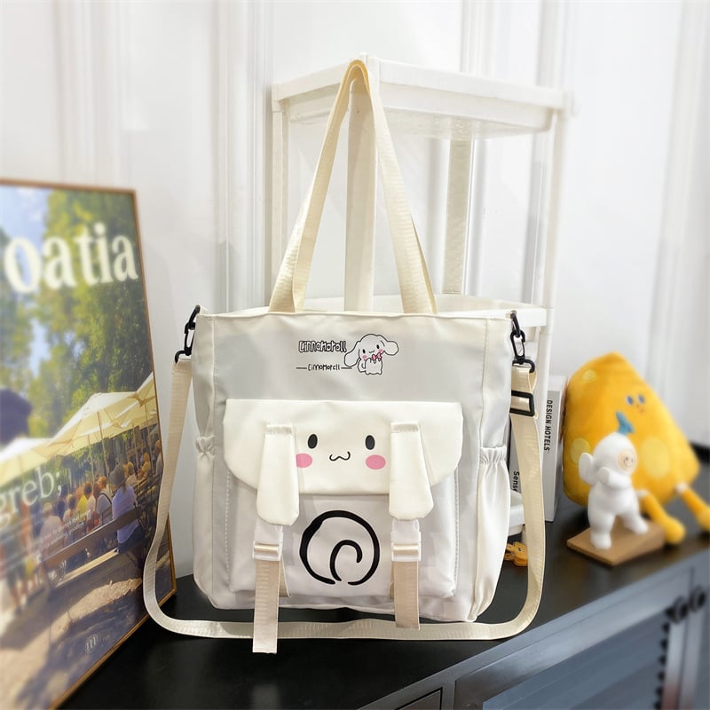 Školska torbica preko ramena, velikog kapaciteta, uzorak životinja, Oxford tkanina, prozračna podstava od poliestera, za djevojke