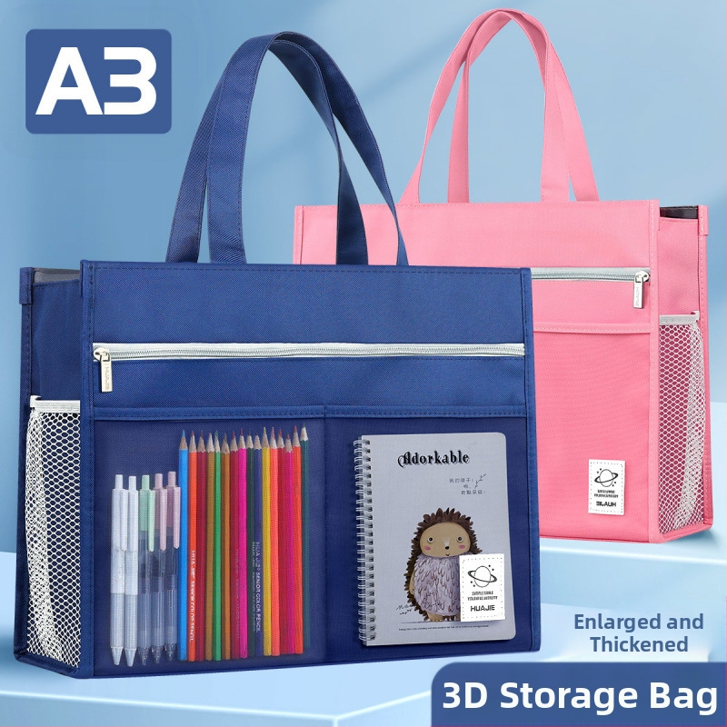 Арт чанта за ученици – многослоен дизайн, голям капацитет, водоустойчива, Oxford платно, цип