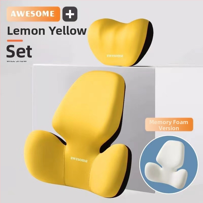 Automa galvas balsts un jostas atbalsta spilvens – pildījums no atmiņas putām, ārējais materiāls no sintētiskām šķiedrām, alfanumerisks raksts, visu sezonu