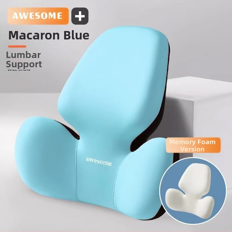 Automa galvas balsts un jostas atbalsta spilvens – pildījums no atmiņas putām, ārējais materiāls no sintētiskām šķiedrām, alfanumerisks raksts, visu sezonu