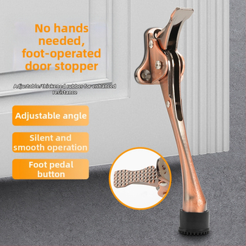 Πόδι πόρτας Stop — Κράμα Ψευδάργυρου, Μοντέλο Foot door stop, Στυλ Μοντέρνος Μινιμαλισμός