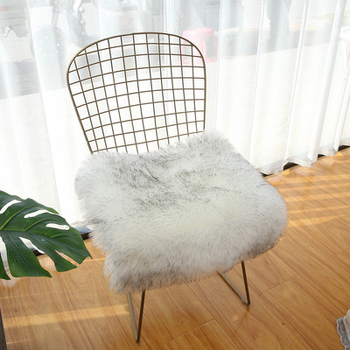 Седалкова възглавничка за стол, плюшена, квадратна и удебелена, пълнеж: замша – подходяща за хол, спалня, кабинет, офис, балкон