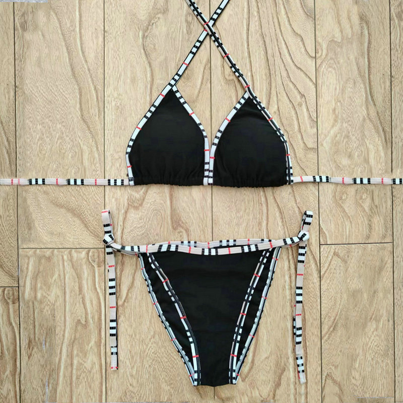 Trodjelni bikini set s otiskom, gornji dio s jastučićem, poliester tkanina, podstava 95%