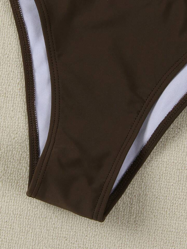 Ženski bikini s tube-topom, s jastučićima za prsa, bez čelične potpore, od najlona, podstava 20% spandeksa, visoka elastičnost