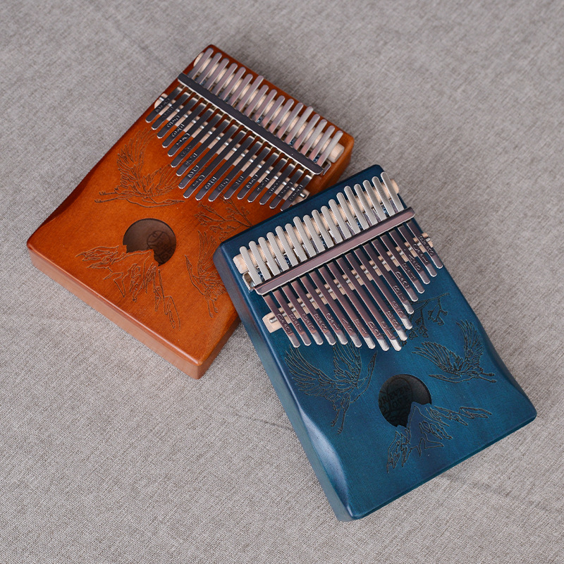 Kalimba cu 17 sunete, portabilă, personalizabilă