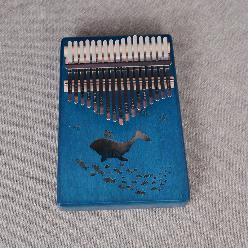 Kalimba cu 17 sunete, portabilă, personalizabilă