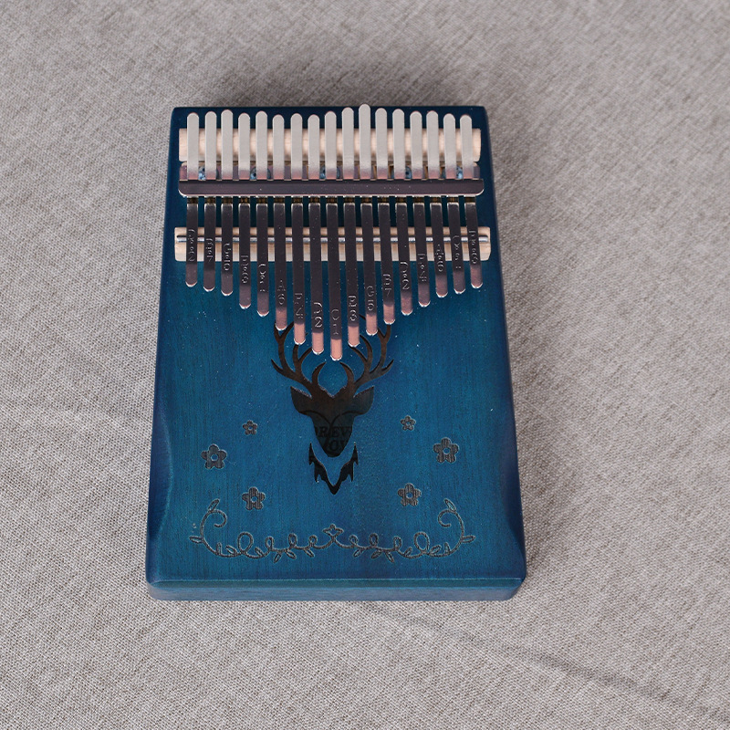Kalimba cu 17 sunete, portabilă, personalizabilă