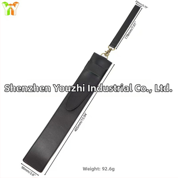 Δερμάτινη θήκη αποθήκευσης μπαστουνιών ντράμς – φορητή θήκη σε vintage στυλ (Μοντέλο 64562)