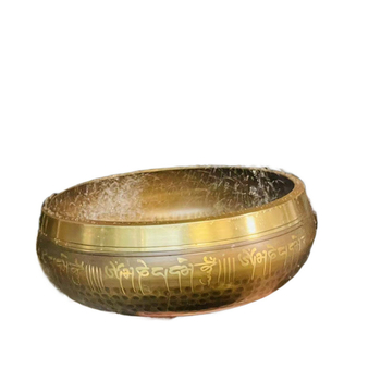 Χαλκού κούπα ήχου για θεραπεία ήχου, κινέζικού στυλ, ημιχειροποίητη και ημιμηχανική κατασκευή