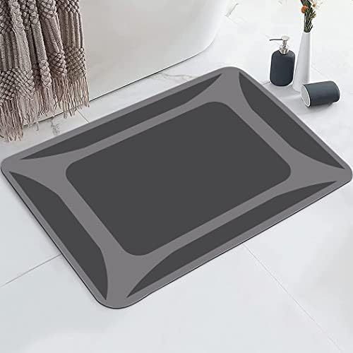 Protuklizni prostir za kupaonu od poliesternog vlakna, tiskani dizajn, kvadratni oblik, se pere, mogućnost prilagodbe