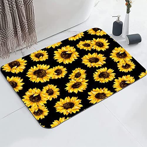 Protuklizni prostir za kupaonu od poliesternog vlakna, tiskani dizajn, kvadratni oblik, se pere, mogućnost prilagodbe