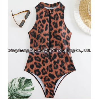 Γυναικείο ολόσωμο μαγιό, μονόχρωμο, με ανοιχτή πλάτη, υψηλή μέση, με επένδυση στήθους· ύφασμα νάιλον με επένδυση πολυεστέρα