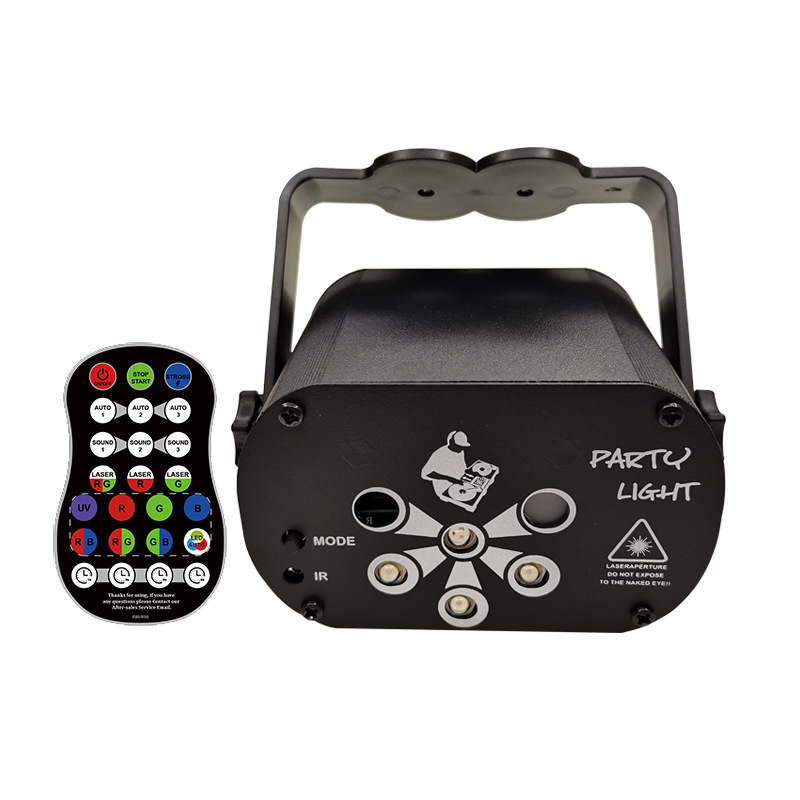 Mini lasersko svjetlo MN-R60 LED+laser 5V IP20 Unutarnja upotreba