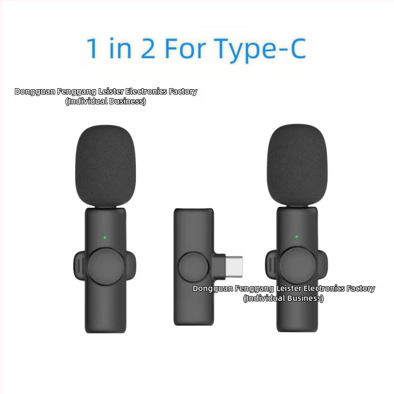 Microfon lavalier K11 pentru înregistrări profesionale și difuzări live, gamă de frecvențe 60 Hz–15 kHz, SNR ≥100 dB, baterie încorporată 50–100 mAh, autonomie 6–8 ore