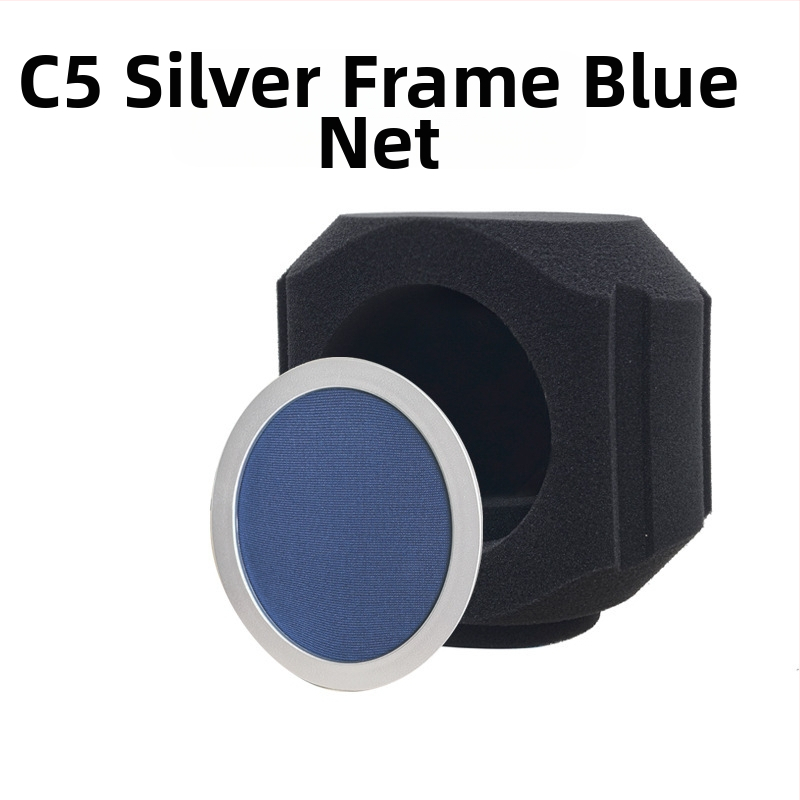 Kondenzatorski mikrofon s vjetrobranom i zvučnom izolacijom za kućno snimanje i uživo prijenos — kardioidni uzorak, 100 Hz–20 kHz, SNR ≥95 dB, Bluetooth 2.1