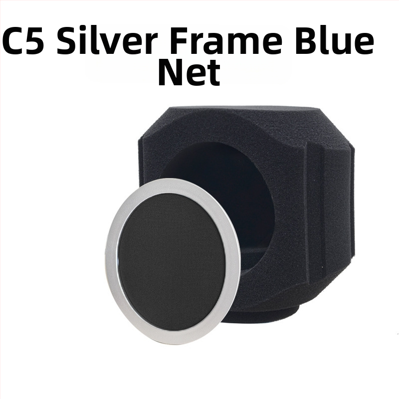 Kondenzatorski mikrofon s vjetrobranom i zvučnom izolacijom za kućno snimanje i uživo prijenos — kardioidni uzorak, 100 Hz–20 kHz, SNR ≥95 dB, Bluetooth 2.1