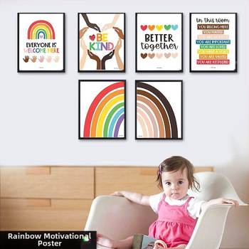 Διακοσμητικό κρεμαστό έργο — αφίσα τάξης σε καρτούν στυλ; χαρτόνι 400 g ανθεκτικό στο νερό και στις γρατσουνιές; πλαίσιο: πλαστικό; πυρήνας: ματ χαρτί; στήριξη: χωρίς πλαίσιο, κρέμασμα ή με πλαίσιο