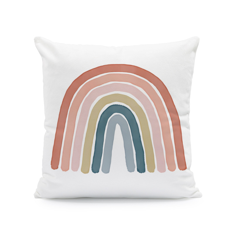 Калъф за възглавница | Геометричен дизайн, бохемски стил | Супер мек материал | Принт геометрична абстракция | Възможна персонализация | Подходящ за дневна