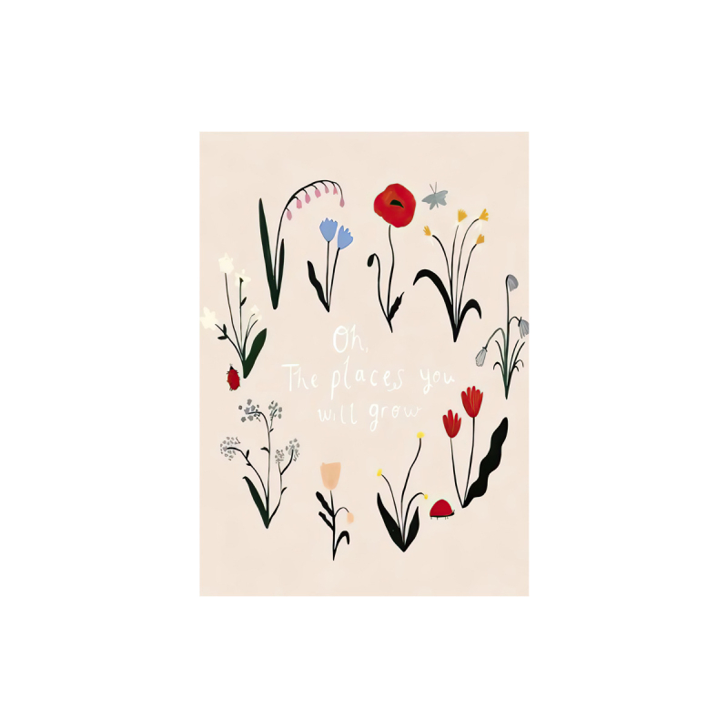 Állatos vászon falikép – keret nélküli, inkjet nyomtatás, skandináv stílus, modern dekoratív festmény