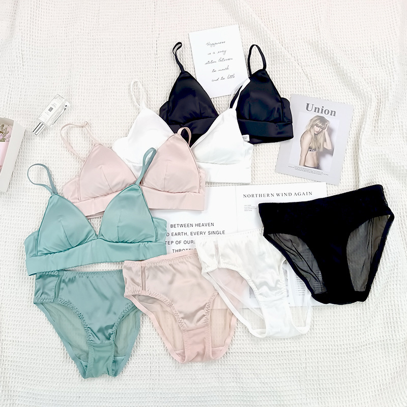 Mulberry zīda krūšturis, 3/4 kauss, plānas formētas kausi, gluds dizains, bez spiralēm