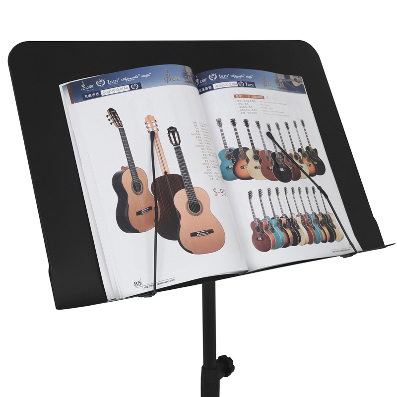 Stativ pentru note muzicale, pliabil și extensibil (Material: ABS și oțel de înaltă rezistență; Model LD316/LD317; Pentru tastatură electronică), licențiat pentru etichetă privată