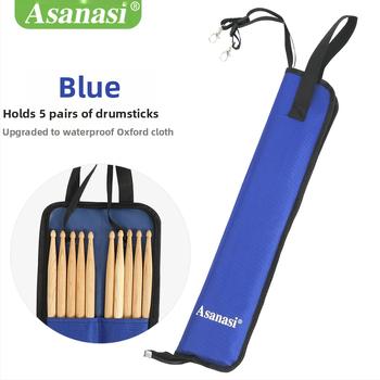 Asanasi τσαντάκι για drumsticks, αδιάβροχο Oxford ύφασμα, μεγάλο μοντέλο, φορητό για σετ
