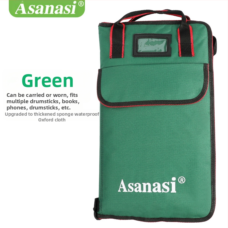 Asanasi torbica za bubnjarske štapiće, vodootporna Oxford platna, veliki model, prijenosna