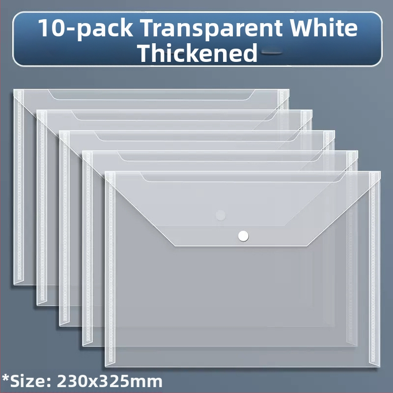 Yi Tong PVC vodootporna dosje za dokumente s velikom kapacitetom, za poslovne urede