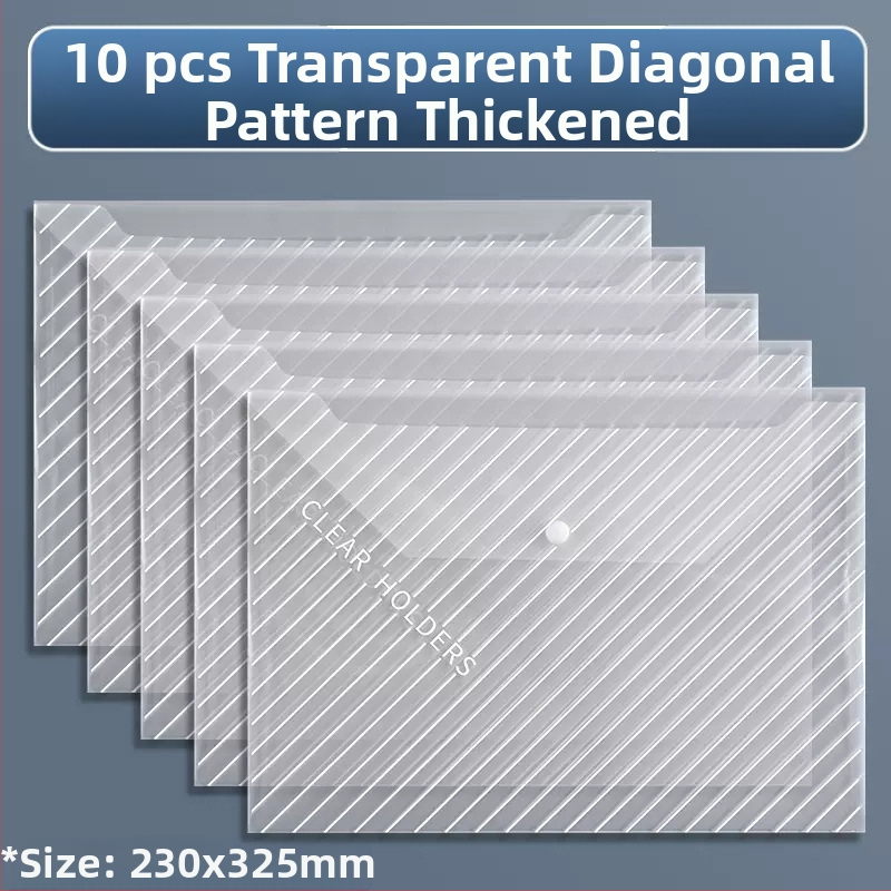 Yi Tong PVC vodootporna dosje za dokumente s velikom kapacitetom, za poslovne urede