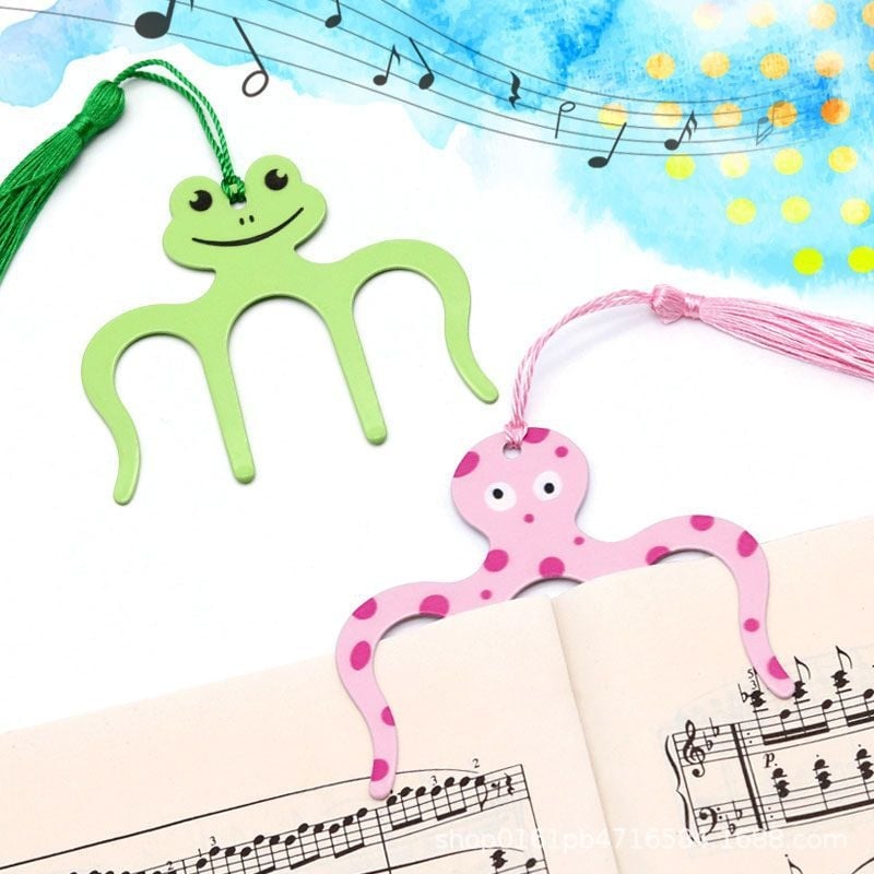 Metalo partitūrų klipsas fortepijonui – Korėjinis stilius, elegantiškas dizainas