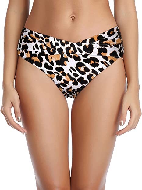 Ženski donji dio bikinija, jednobojni najlon materijal; podstava: pamuk smjesa s elastanom; pogodan za plivanje