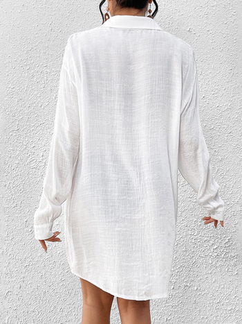 Γυναικείος καφτάνι παραλίας από βαμβάκι με επένδυση Slub βαμβάκι, 200 g, μάρκα Xanyee