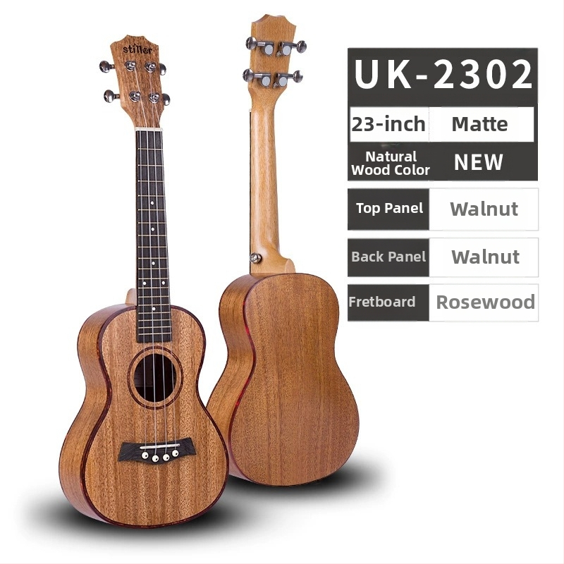 Ukulele Stiller 2301, origine Guizhou, China; ambalare: ambalat în cutii; destinate instrumentelor muzicale