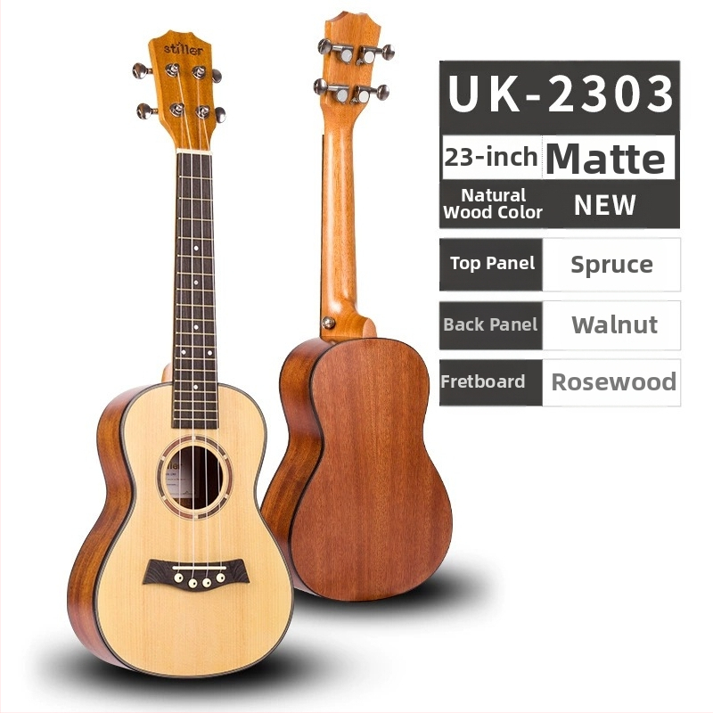 Ukulele Stiller 2301, origine Guizhou, China; ambalare: ambalat în cutii; destinate instrumentelor muzicale