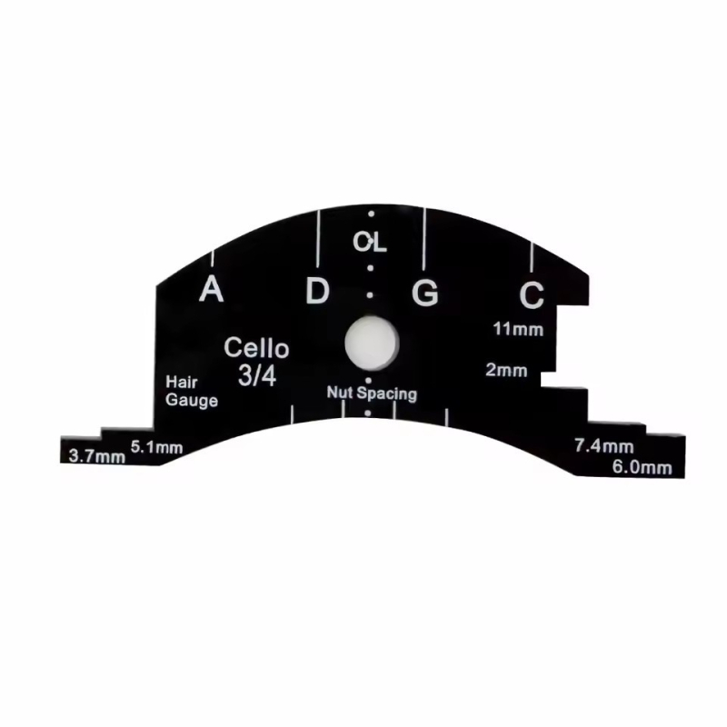 Șablon acrilic de referință pentru repararea codului pian – Imagining Musical Instruments, Hengshui, provincia Hebei; pentru instrumente muzicale