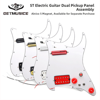 Panel za pickups električne gitare s magnetima Alnico5 i dvostrukim pickupima