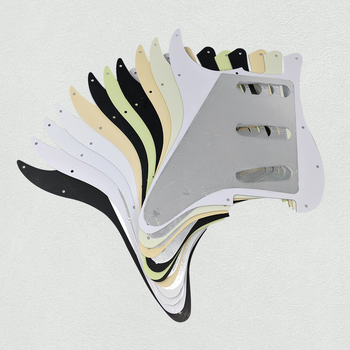 Πικάρντ Stratocaster, SSS τρεις μεμονωμένες επαφές, ρετρό στυλ, πλαστικό