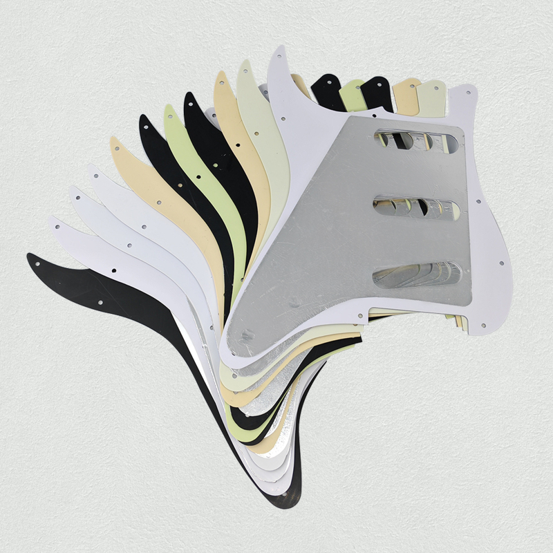 Πικάρντ Stratocaster, SSS τρεις μεμονωμένες επαφές, ρετρό στυλ, πλαστικό